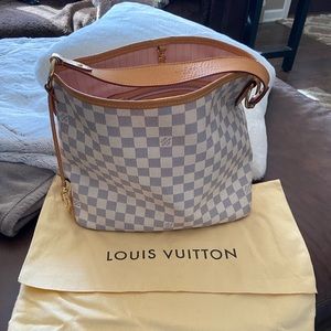 Louis Vuitton Delightful Damier Azure PM